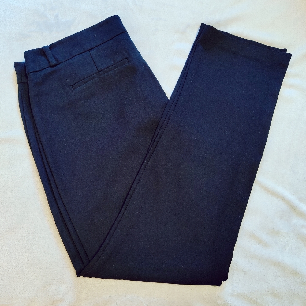 Le Chateau black stretchy straight-leg pants